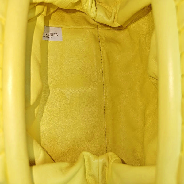 The Pouch Mini Calfskin Yellow