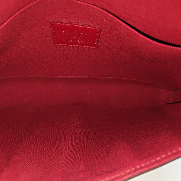 FÉLICIE Monogram Coated Canvas Brown