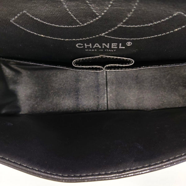 2.55 227 Quilted Calfskin Black