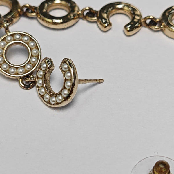 Metal Gold Earrings