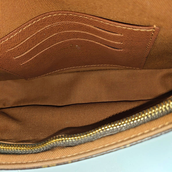 IVY Monogram Coated Canvas Brown