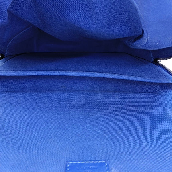 MICHAEL Damier Calfskin Blue