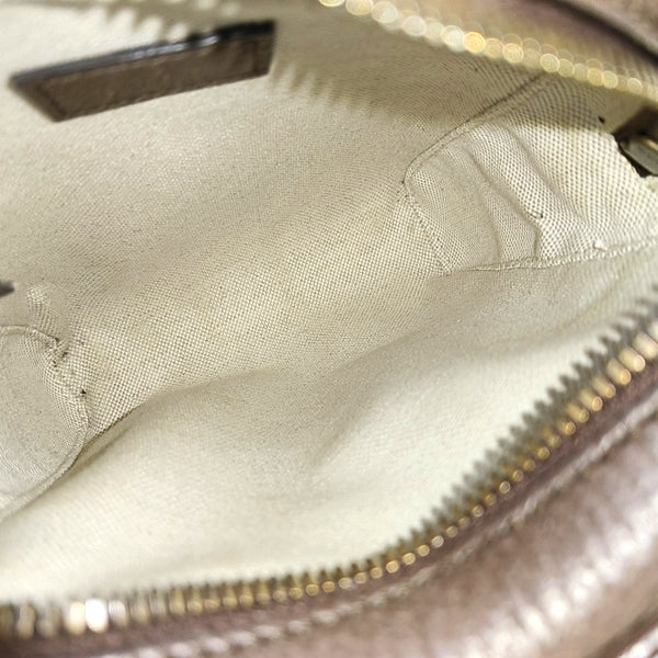 Ophidia Small Monogram Coated Canvas Beige