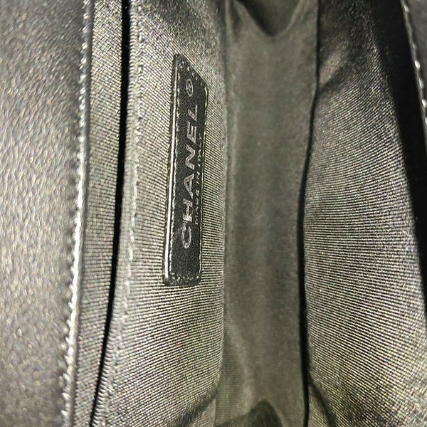 BOY CHANEL Small Quilted Lambskin Black