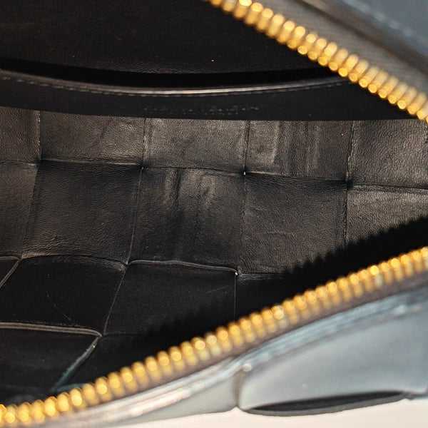 Brick Cassette Small Lambskin Black