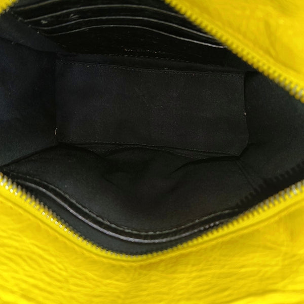 Bazar Quilted Calfskin Yellow