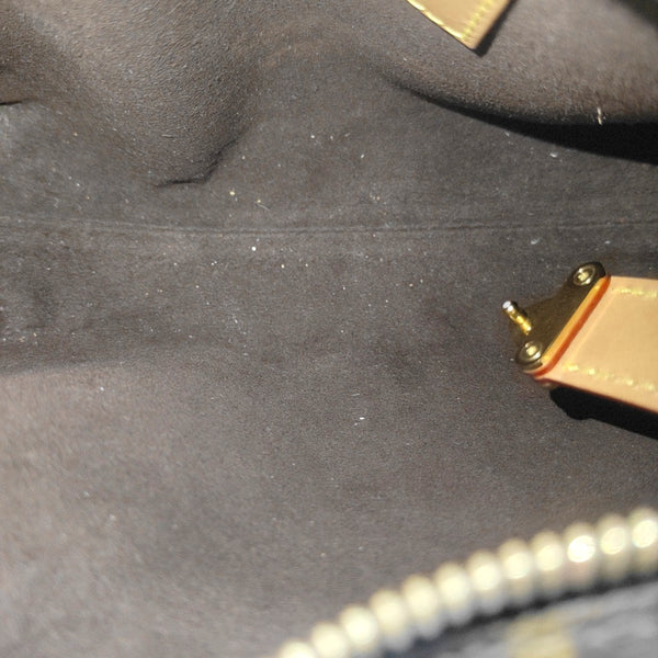 SIDE TRUNK MM Monogram Coated Canvas Brown
