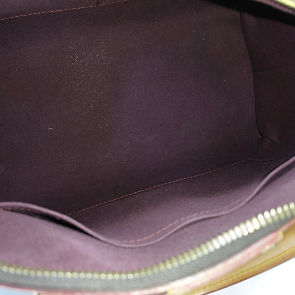 SEGUR Monogram Coated Canvas Brown