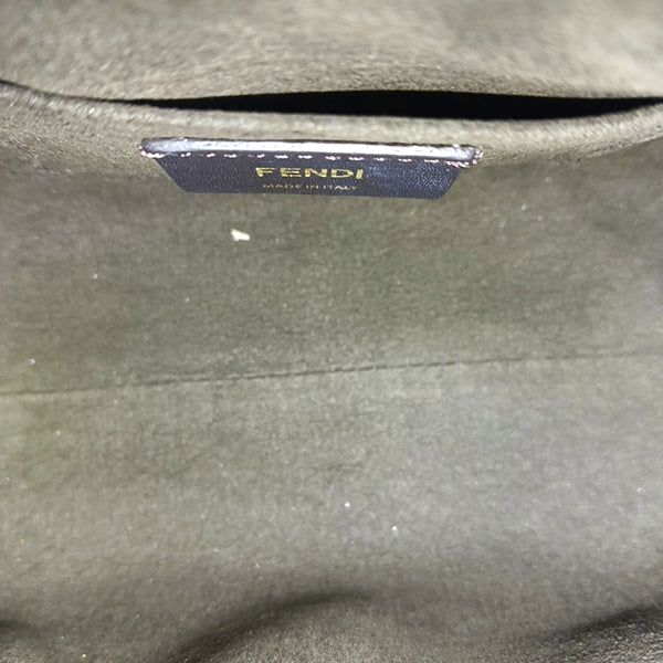 Calfskin Shoulder Bag Mini White