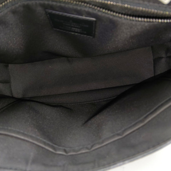 VOYAGER PM Monogram Coated Canvas Black