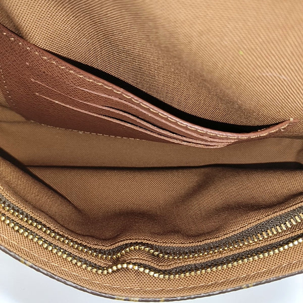 IVY Monogram Coated Canvas Brown