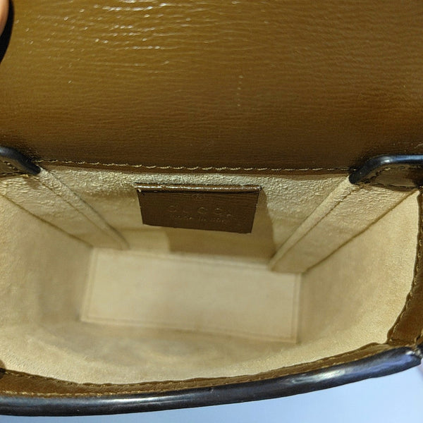 Horsebit 1955 Mini Coated Canvas Beige