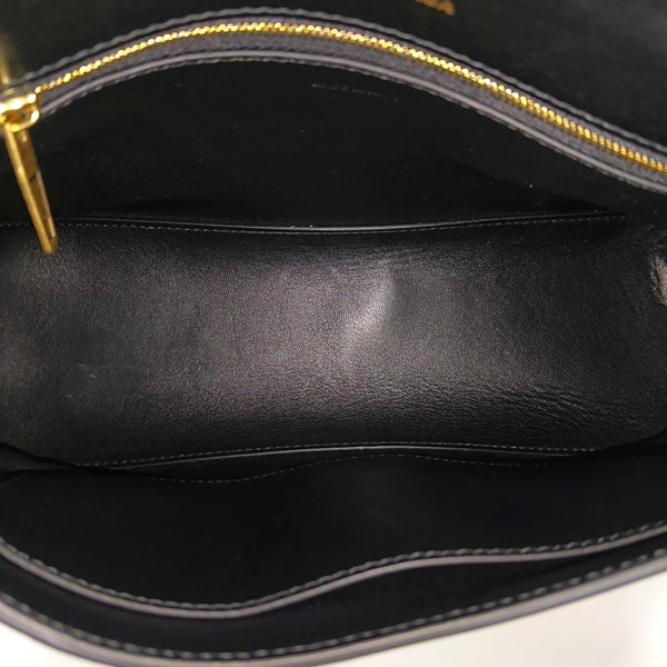 Downtown Small Calfskin Black