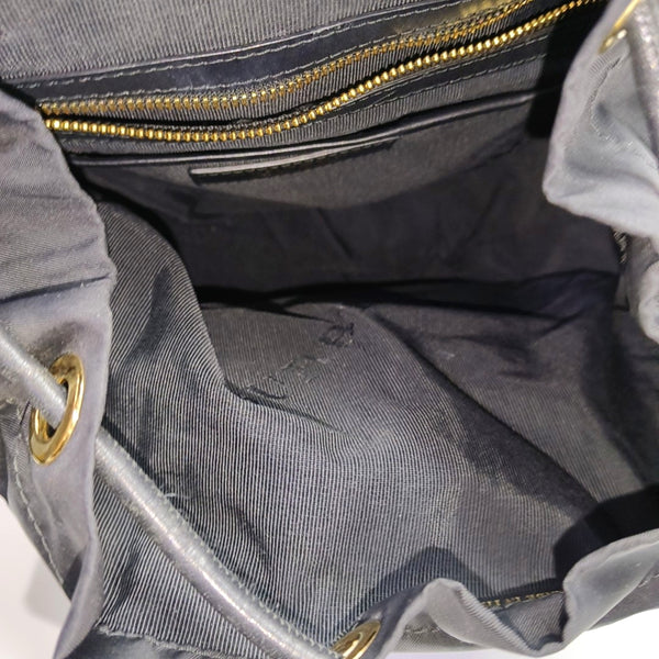 The Rucksack Large Nylon Black