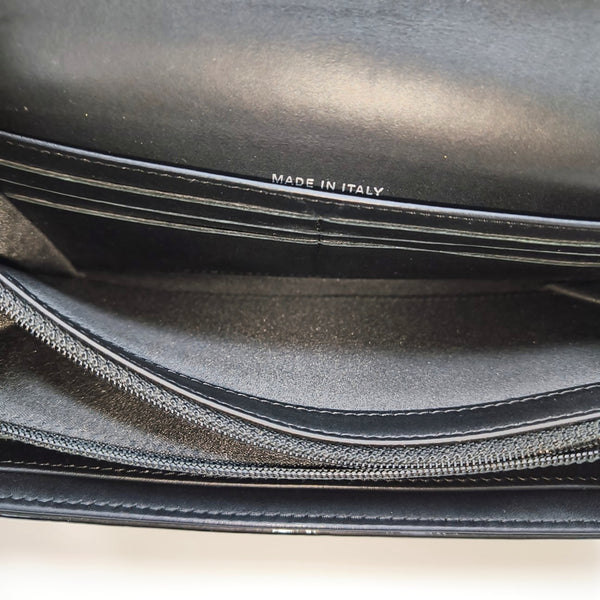 Patent Leather Shoulder Bag Green