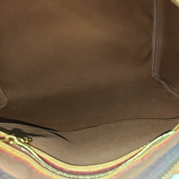 SPEEDY 30 Monogram Coated Canvas Brown