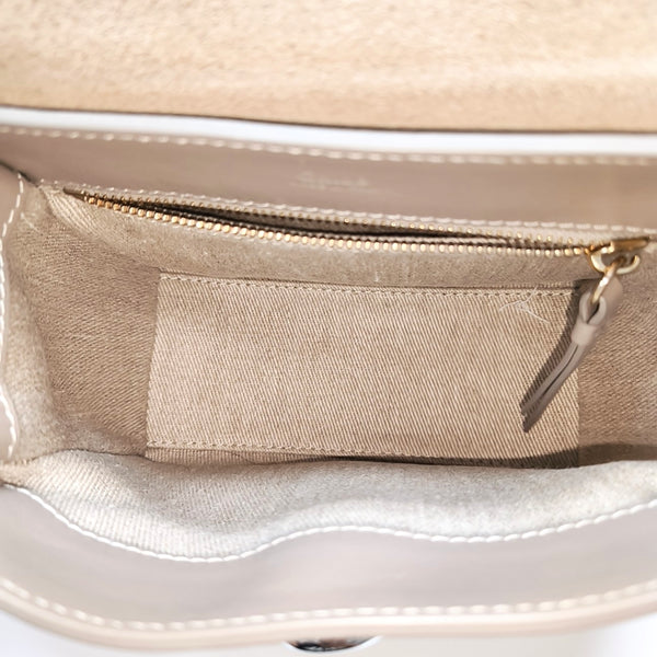 Tess Mini Calfskin Gray
