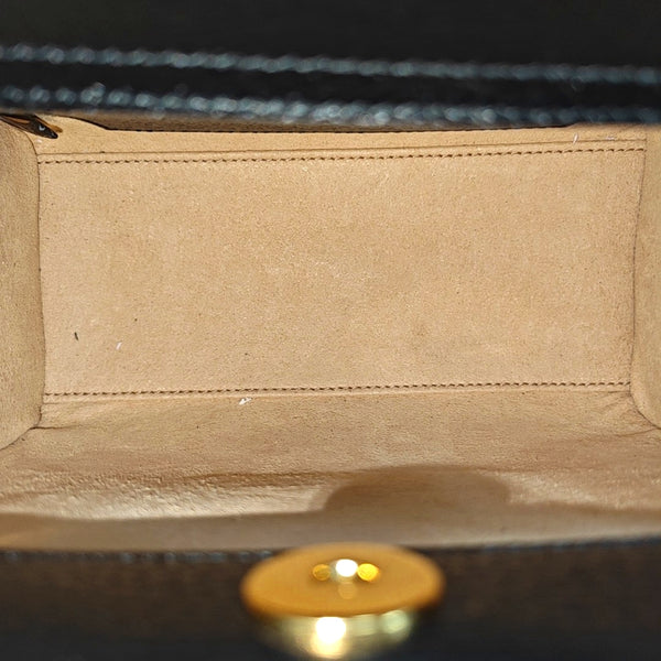 Diana Mini Calfskin Black