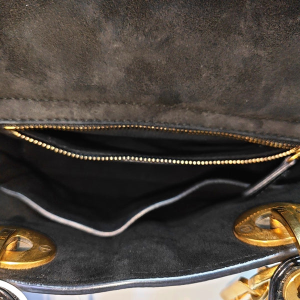 Lady Dior Small Cannage Lambskin Black