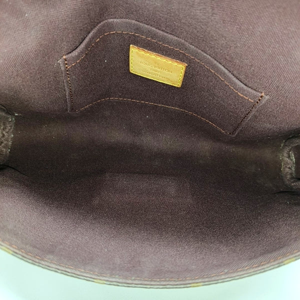 FAVORITE MM Monogram Coated Canvas Brown