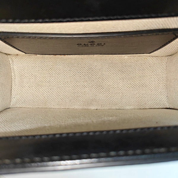 GG Matelassé Quilted Calfskin Black