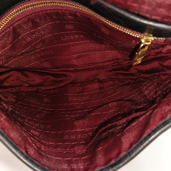 Calfskin Shoulder Bag Black