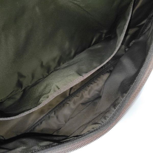 Monogram Canvas Shoulder Bag Black