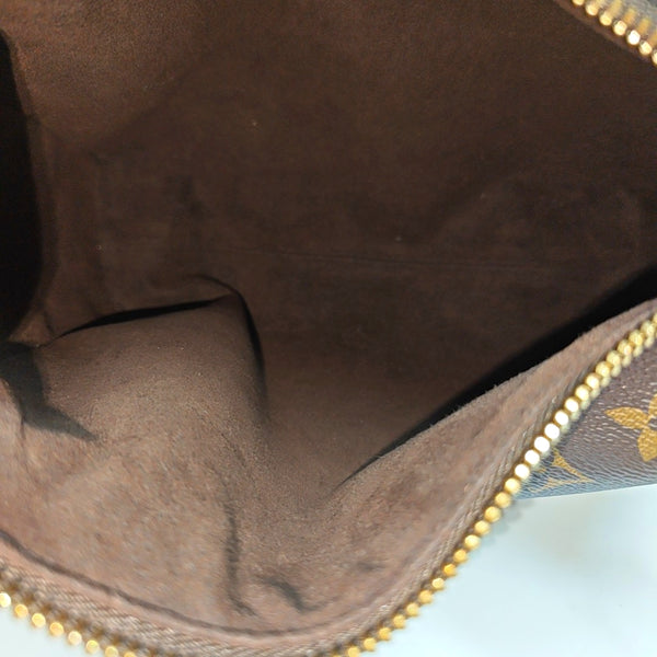SIDE TRUNK MM Monogram Coated Canvas Brown