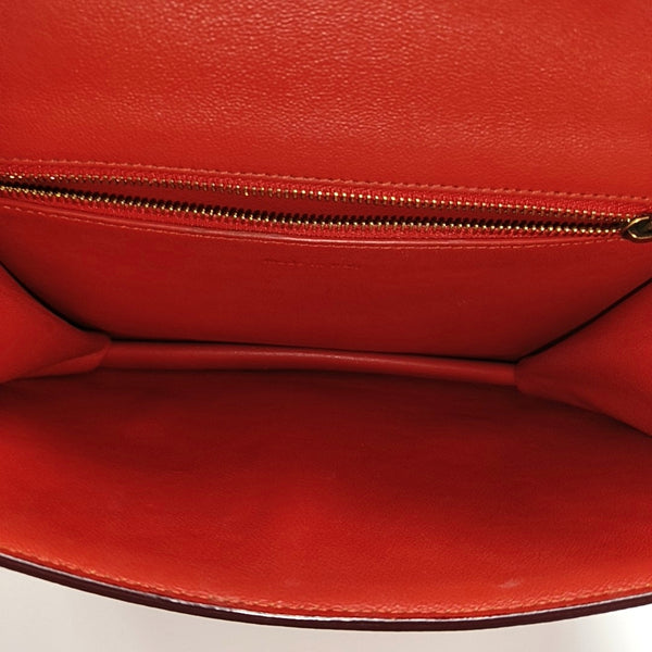 SYMMETRICAL Calfskin Red