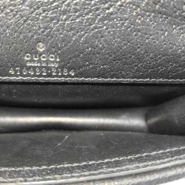 Dionysus Super Mini Monogram Denim Black