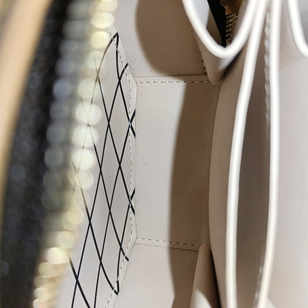 BOITE CHAPEAU Mini Monogram Coated Canvas Brown