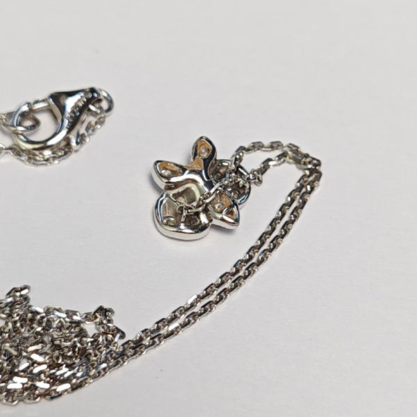 CARESSE D'ORCHIDÉES PAR CARTIER 18k White Gold Silver Necklace