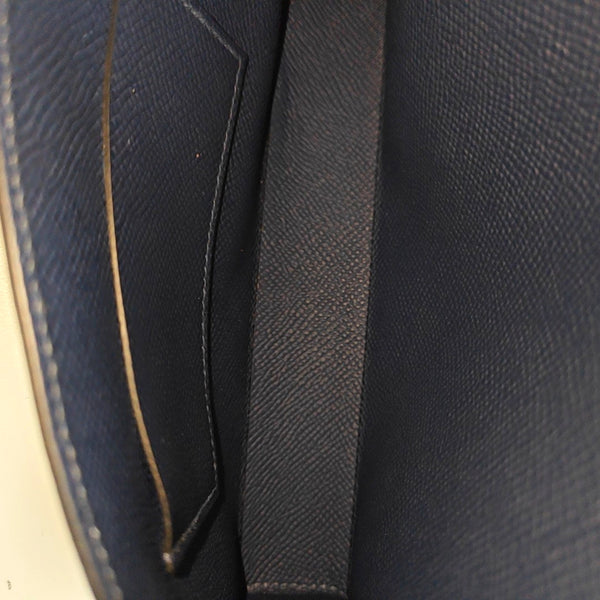 Hermèsnap Epsom Blue