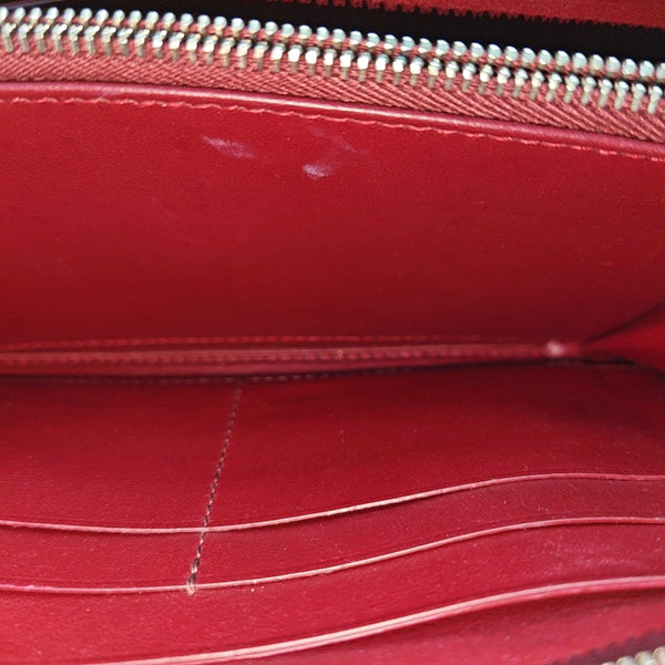 Calfskin Clutch Red