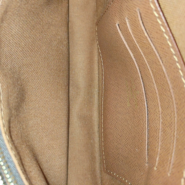 IVY Monogram Coated Canvas Brown