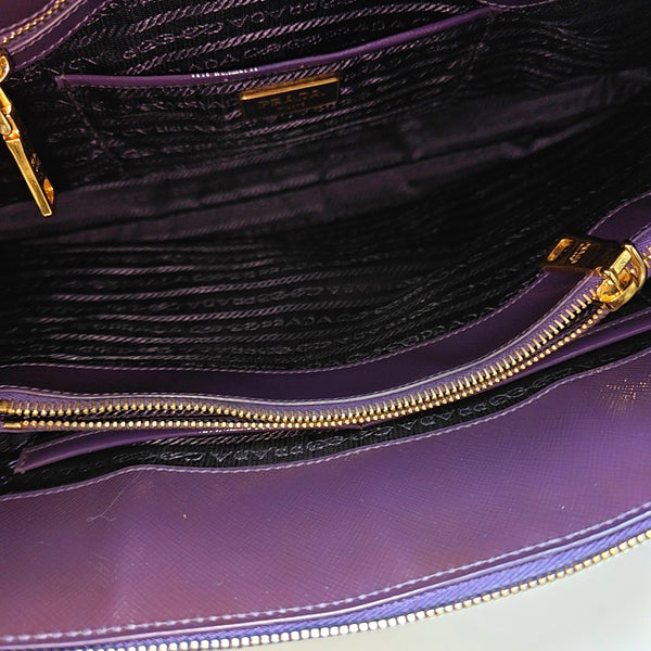 Promenade Saffiano Calfskin Purple