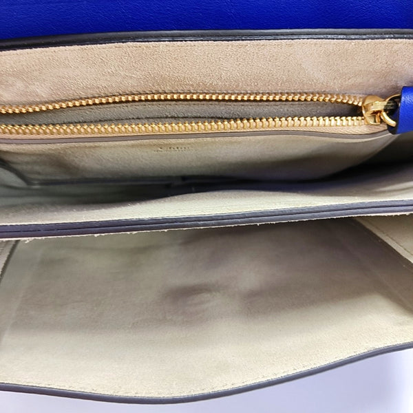 Faye Medium Calfskin Blue
