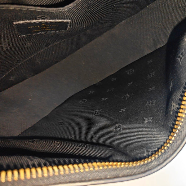 OVER THE MOON Calfskin Black
