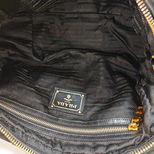 Gaufre Nylon Black