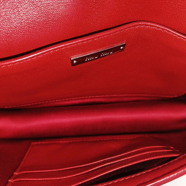 My Miu Lambskin Red