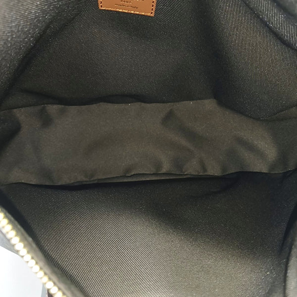 LOOP HOBO Monogram Coated Canvas Brown