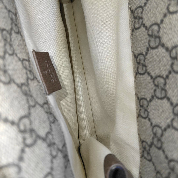 Neo Vintage Large Monogram Coated Canvas Brown