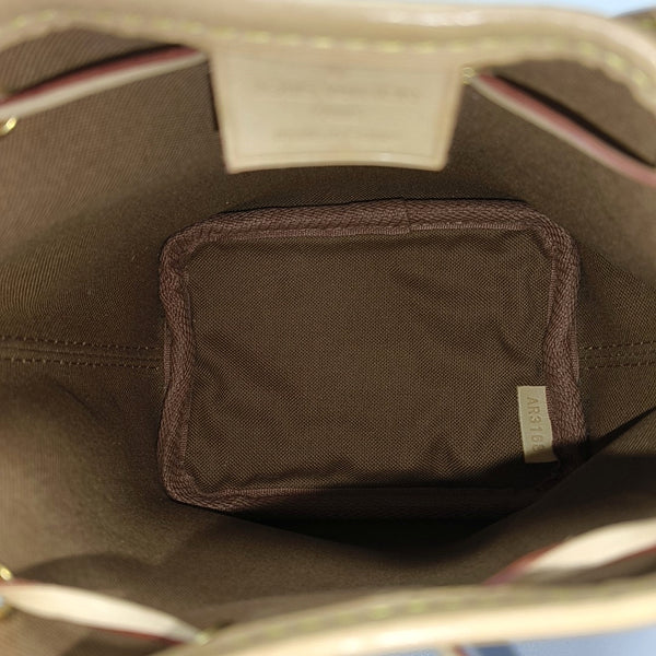NÉONOÉ Nano Monogram Coated Canvas Brown