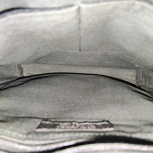 Fabric Shoulder Bag Black