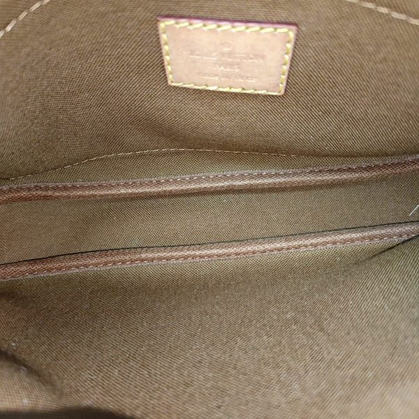 MULTI Monogram Coated Canvas Brown