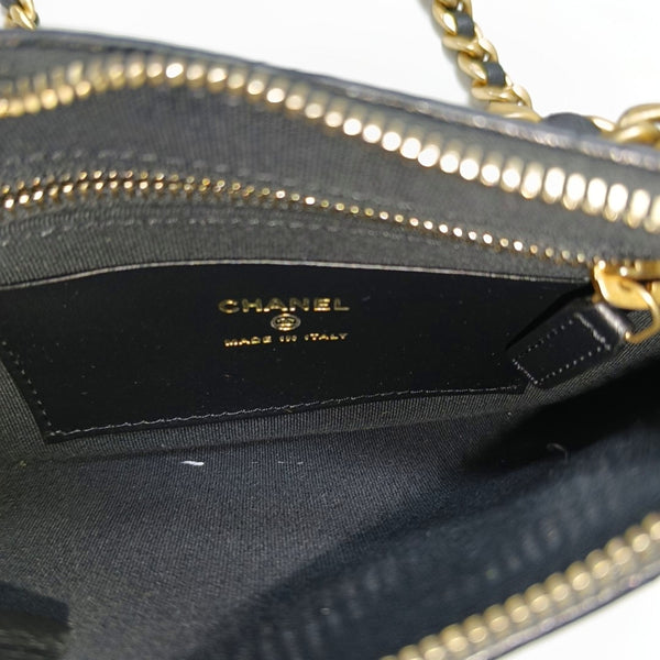 HOBO Small Quilted Lambskin Black
