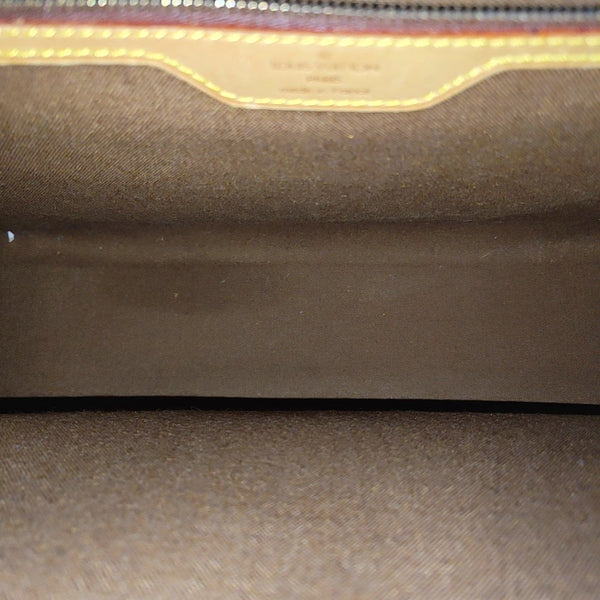 BEL AIR GM Monogram Coated Canvas Brown