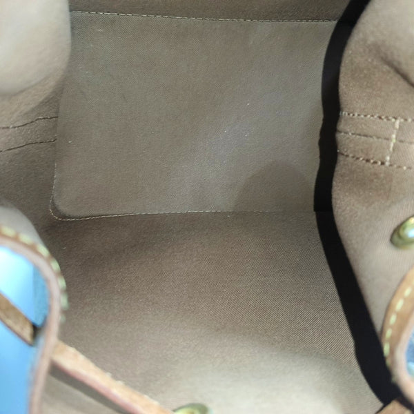 NOÉ BB Monogram Coated Canvas Brown