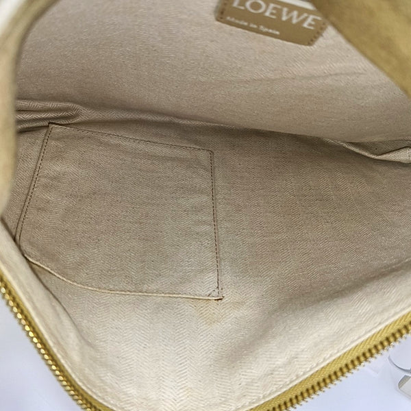T Pouch Suede Beige