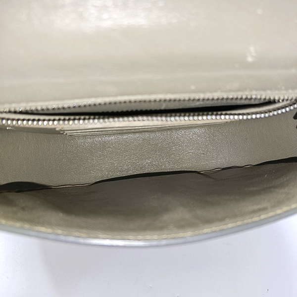 TROTTEUR Small Calfskin Gray